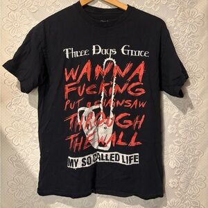 Three Days Grace so called life tee band tee